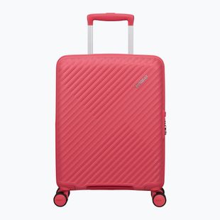 Cabin suitcase American Tourister Diablast Spinner 35 l pink glitch