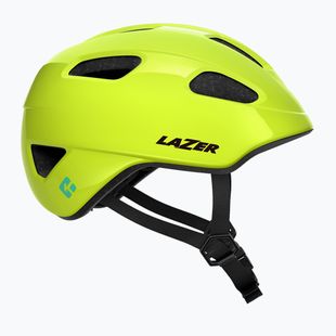 Lazer Nutz 2.0 KinetiCore flash yellow children's bike helmet