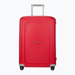 Samsonite S'cure Spinner 79 l crimson red travel case