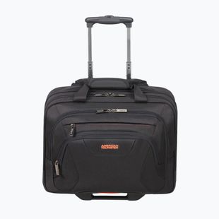 American Tourister AT Work 22 l black/orange travel suitcase