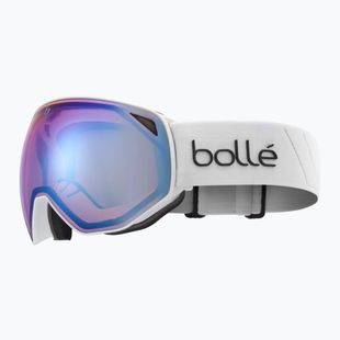 Bollé Torus white matte/azure ski goggles