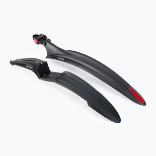 Polisport Cross Country Evo Set 24/26 Mtb black MD bicycle mudguards 8622100008