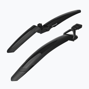 Polisport Mud-Pro MTB bike mudguards set black
