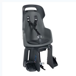 Bobike Go RS rear rack bike seat grey/black 8012600005