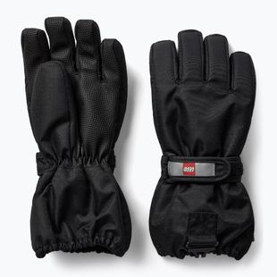 Children's ski gloves LEGO Lwatlin 700 black