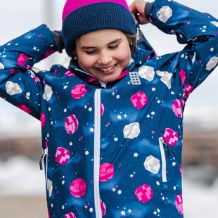 Children's ski jacket LEGO Lwjaz 803 pink