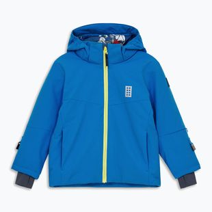 Children's ski jacket LEGO Lwjaz 802 blue