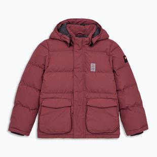 Children's insulated jacket LEGO Lwjaz 704 earth red
