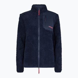 Women's fleece sweatshirt Dovre Teddy Fleece navy