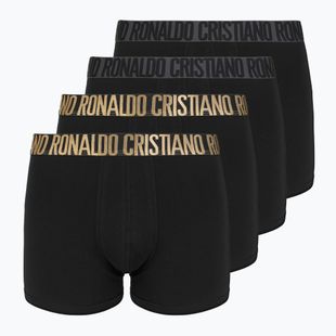 Men's boxers CR7 Basic Trunk 4 pairs 2492 BLACK