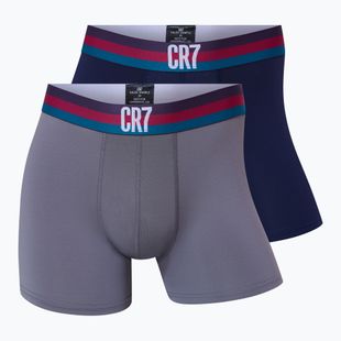 Men's boxers CR7 Fashion Trunk Micro 2 pairs 457 multicolour