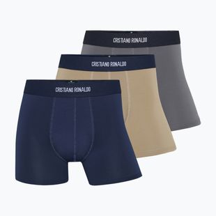 Men's boxers CR7 Basic Trunk 3 pairs 208 multicolour
