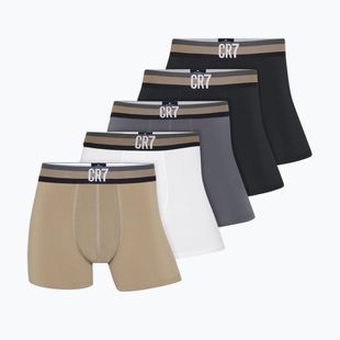 Men's boxers CR7 Fashion Trunk 5 pairs multicolour