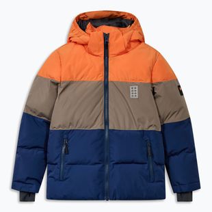 Children's ski jacket Lego Lwjaz 805 orange