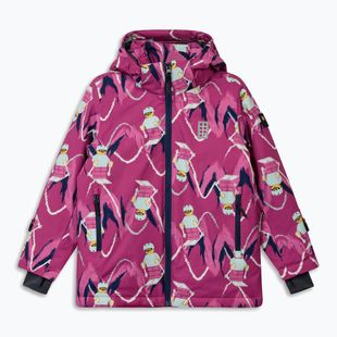 Children's ski jacket LEGO Lwjian 704 fuchsia