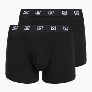 Men's boxers CR7 Fashion Trunk 2 pack black