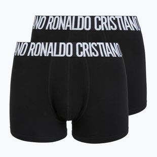 Men's boxers CR7 Fashion Trunk 2 pack black
