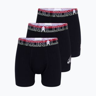 Children's boxers CR7 Trunk 3 pairs black