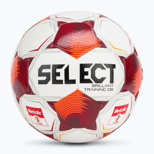 Football SELECT Brillant Training Betclic v25 white/red size 4