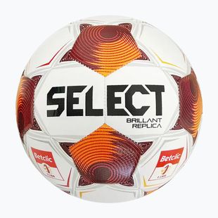 Football SELECT Brillant Replica Betclic v25 white/red size 4