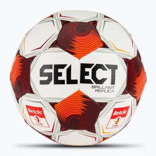 Football SELECT Brillant Replica Betclic v25 white/red size 5