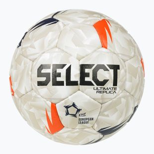 Handball SELECT Ultimate EHF European League V26 Replica rozmiar 1 white/black/orange