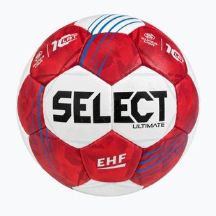 Handball SELECT Ultimate Superliga V26 rozmiar 3 white/red