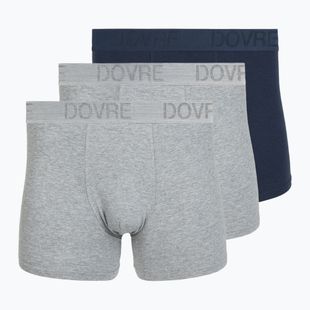 Men's thermal boxers Dovre Tights 3 pack grey