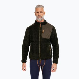 Men's fleece sweatshirt Dovre Teddy Fleece green