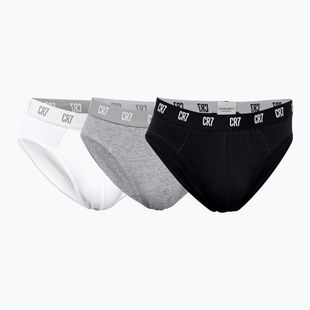 Men's briefs CR7 Basic Brief 3 pairs black/grey/white