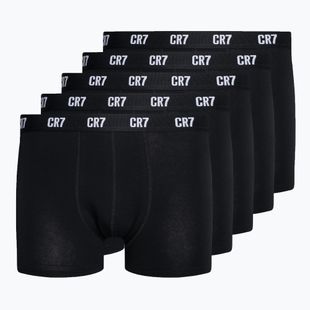 Men's CR7 Basic Trunk boxer shorts 5 pairs black