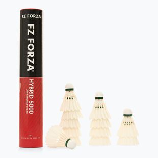 FZ Forza Hybrid 5000 badminton shuttlecocks 12 pcs.