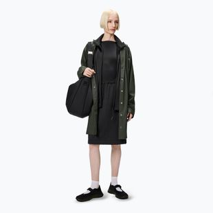 Rains Long Jacket green jacket