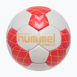 Handball Hummel Classic Elite HB off white/red/orange size 3