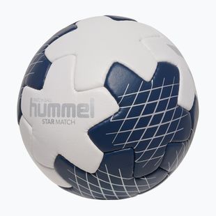 Handball Hummel Star Mach white/marine/silver size 2
