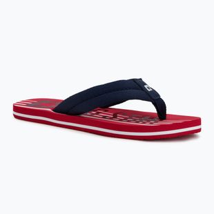 Men's BIG STAR flip flops JJ174543 red