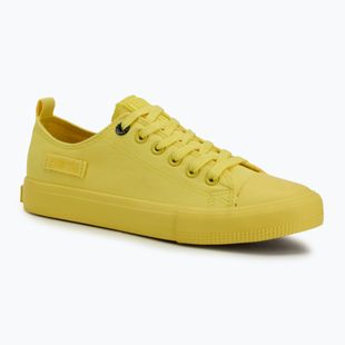 BIG STAR women's trainers LL274026 light yellow