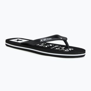 BIG STAR men's flip flops LL174444 black