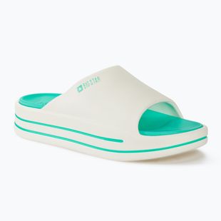 Big Star women's slides NN274A038 white / mint