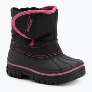 BIG STAR children's snow boots OO374057 black / dark pink