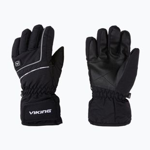 Viking Kevin children's ski gloves black 120/11/2255