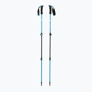 Trekking poles Viking Shiva black/turquoise