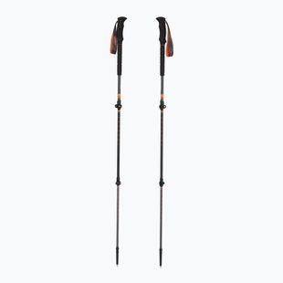 Ski touring poles Viking Kangri grey/orange