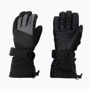 Women's ski gloves Viking Eltoro black/grey 161/24/4244