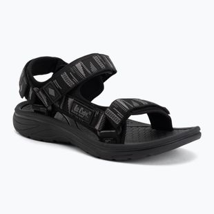 Men's sandals Lee Cooper LCW-26-34-4424MA black/grey