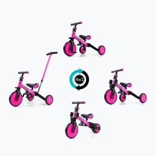 Milly Mally 4in1 tricycle Optimus Plus pink