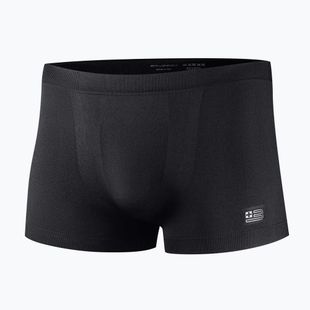 Men's thermal boxers Brubeck B-LIGHT black