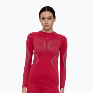 Women's thermal sweatshirt Brubeck Dry raspberry/gray