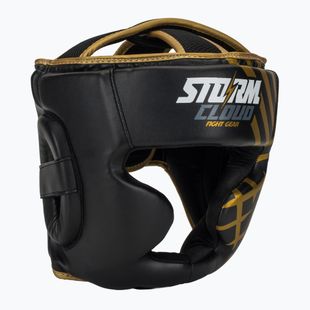 Boxing helmet StormCloud Lynx black/gold