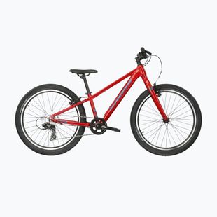 Children's bike KROSS Level Jr 1.0 red/sea blue/shine